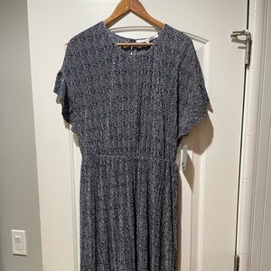 Blue Midi dress